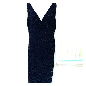 Ralph Lauren sequined formal dress